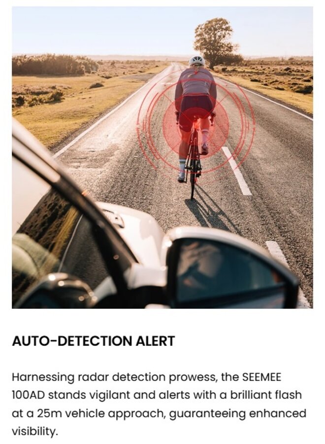 MAGICSHINE SEEMEE 100AD RADAR RR LIGHT