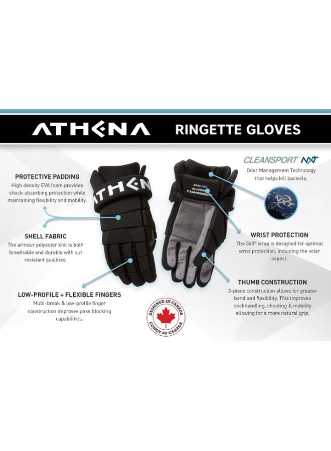 WINNWELL HG ATHENA RINGETTE GLOVE SR