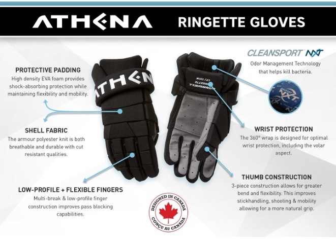 Athena Ringette gear