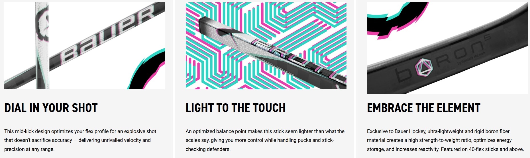 bauer proto 2 sticks