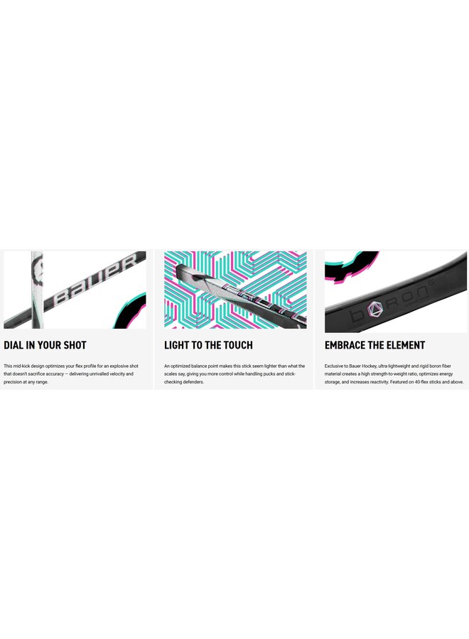 2025 BAUER STK PROTO2 GRP HOCKEY STICK JR