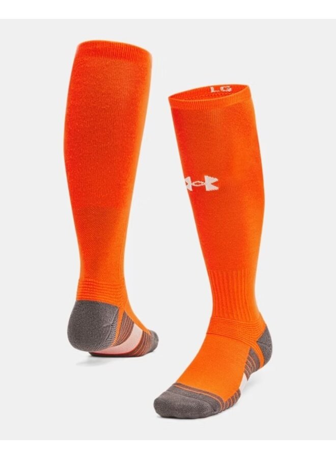 UNDER ARMOUR OVER THE CALF CUSHIONED TEAM SOCKS
