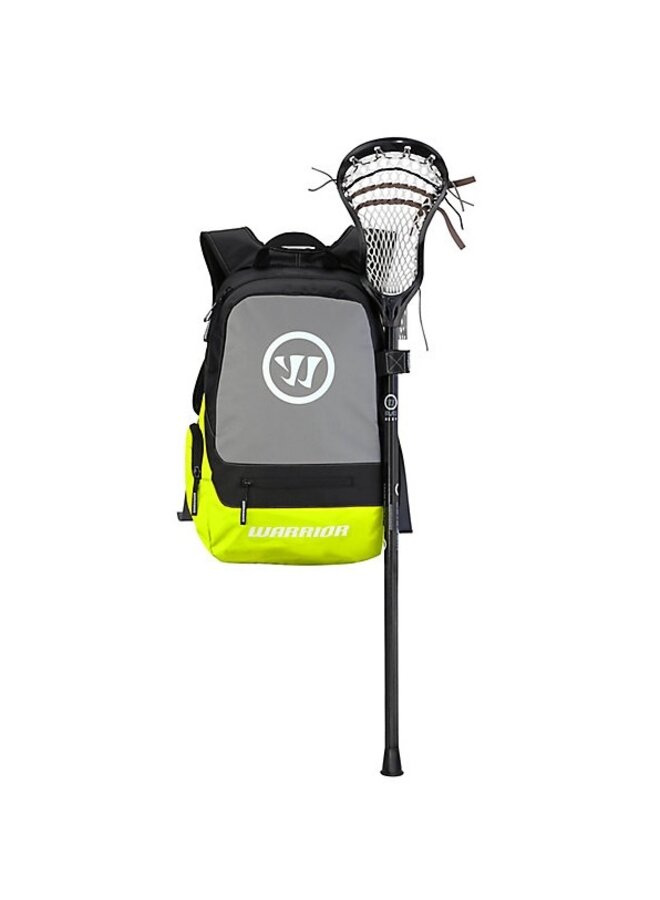 WARRIOR LACROSSE JET PACK TRIPPER BACKPACK GREY/YELLOW