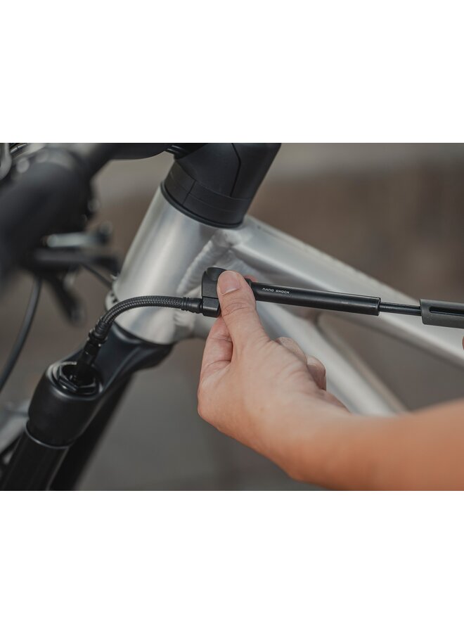 TOPEAK NANO SHOCK PUMP BLK