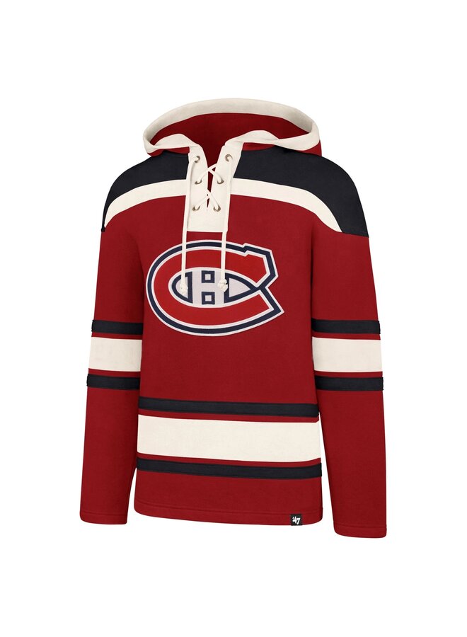47 BRAND NHL LACER FLEECE HOODIE