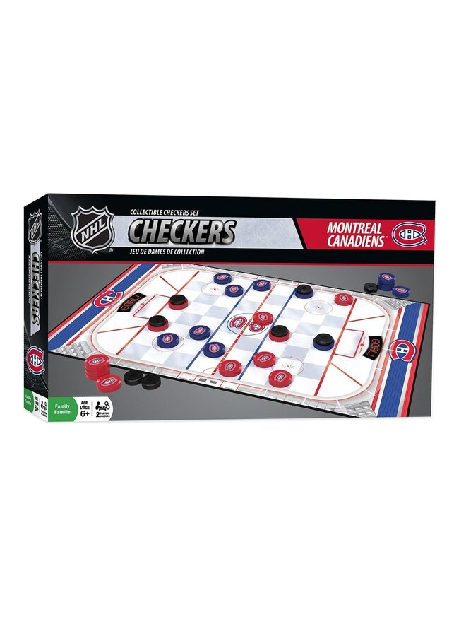 SPORTS CHECKERS BOARD GAME