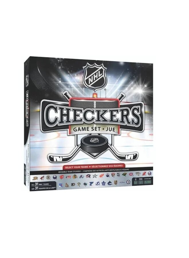 SPORTS CHECKERS BOARD GAME