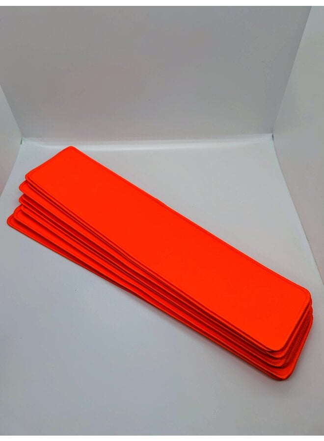 NAME BAR 14 X 3 NEON ORANGE BULK BUY 197 UNITS $396.99