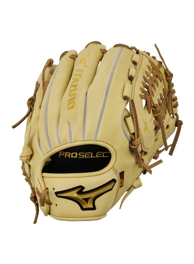 Mizuno GPS-10D Pro Select, Premium Pitcher 12" Baseball Glove Camel