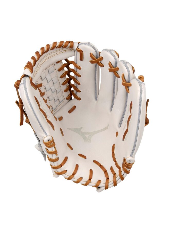 Mizuno GPSF-11D Pro Select FP, Premium Pitcher 12" Fastpitch Glove White