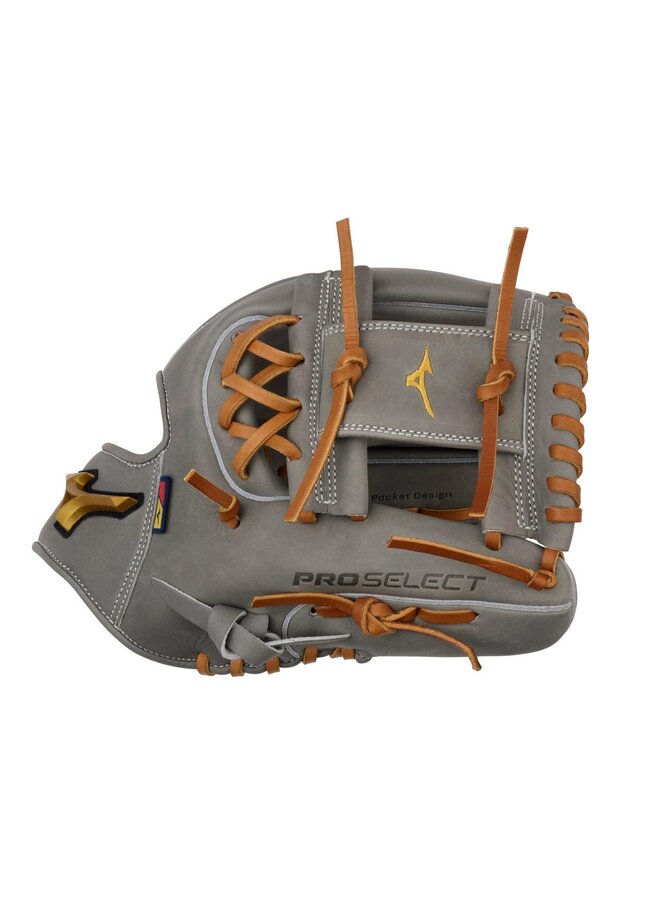 Mizuno GPSF-50D Pro Select 11.75" Fastpitch Glove Gray