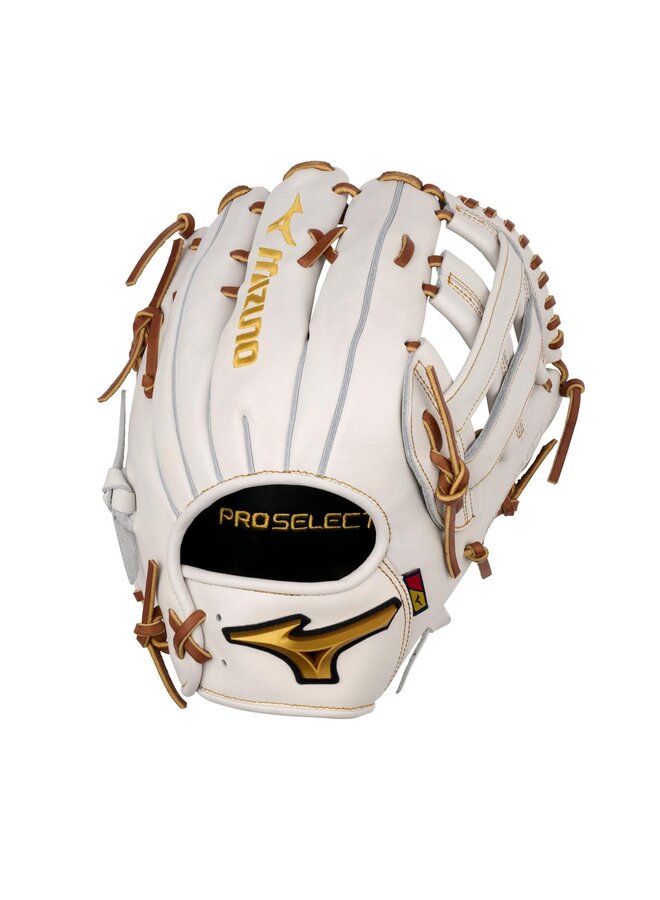 Mizuno GPSF-71D Pro Select 12.5" Fastpitch Glove White