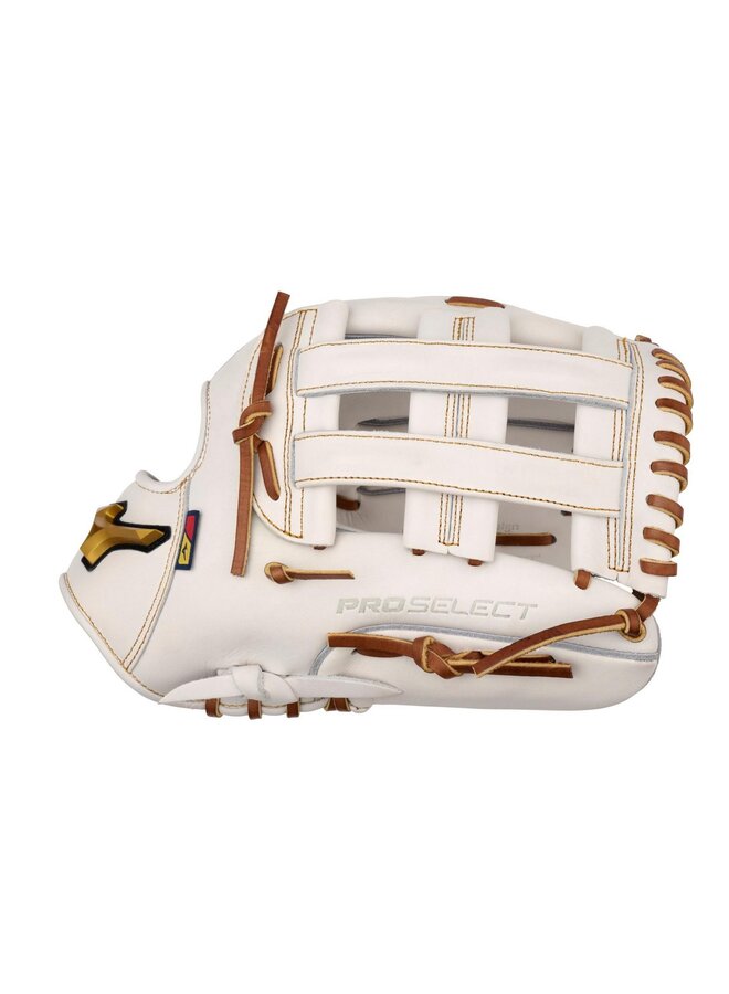 Mizuno GPSF-71D Pro Select 12.5" Fastpitch Glove White