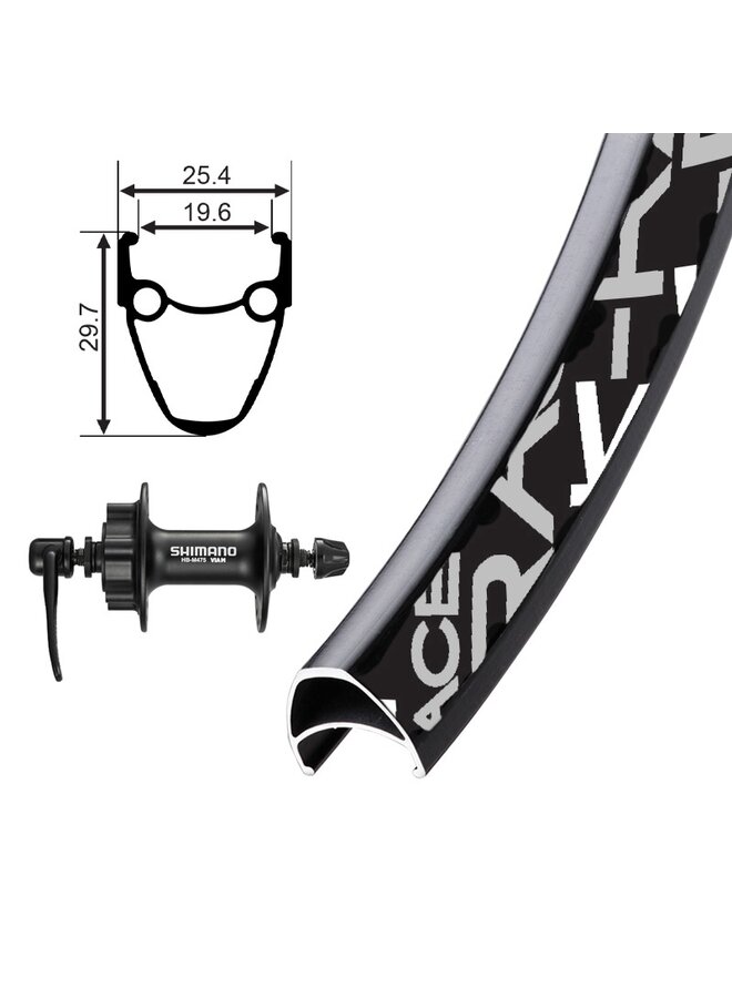 K-RACE FRONT WHEEL 29 / M475 6 BOLT