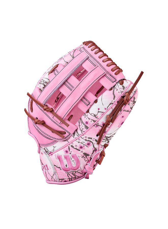 2025 WILSON A2000 MJ MELENDEZ 12.75" GLOVE GOTM SEPT PINK / CHERRY BLOSSOM