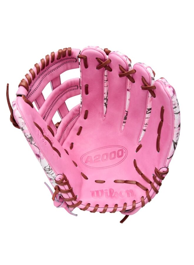 2025 WILSON A2000 MJ MELENDEZ 12.75" GLOVE GOTM SEPT PINK / CHERRY BLOSSOM