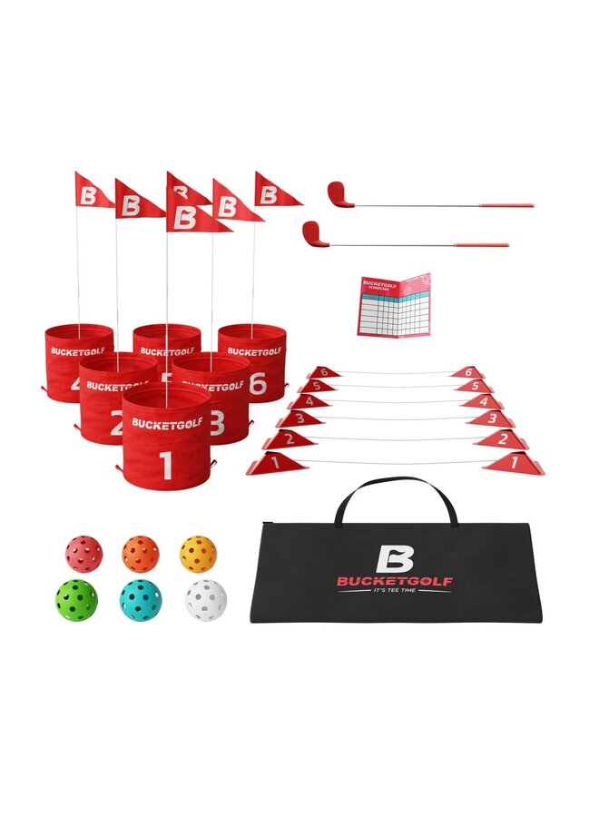 BUCKETGOLF 6 HOLE BUNDLE