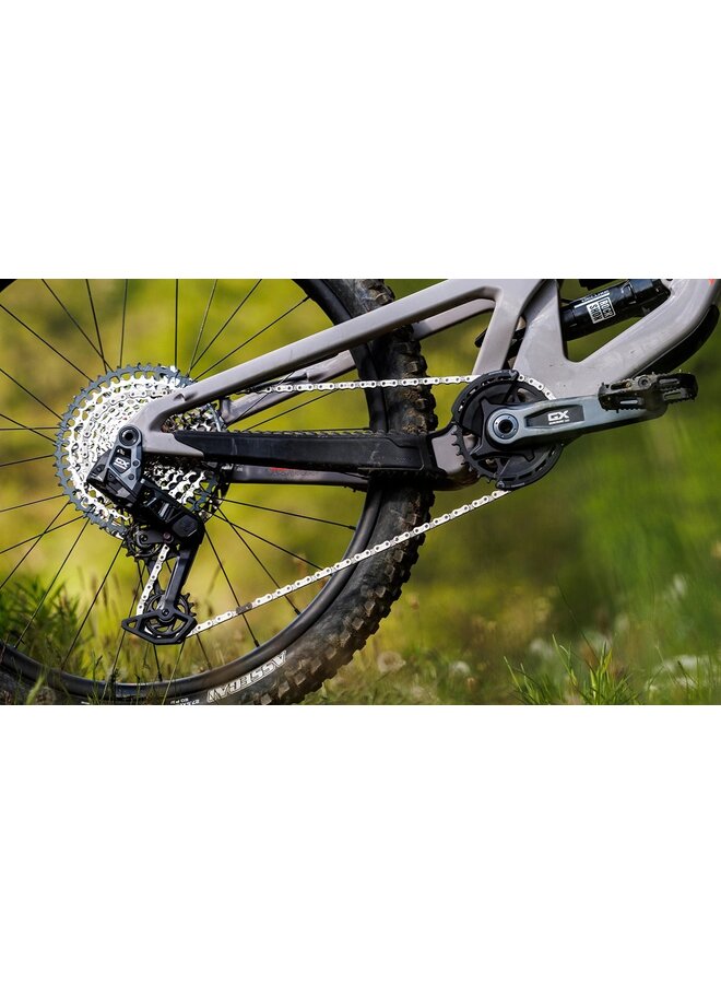 SRAM, GX Eagle T-Type Flattop, Chain, Speed: 12, Links: 126, Silver