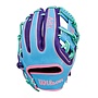 2025 WILSON A2000 A2K 1720 11.5" GLOVE GOTM OCT PURPLE / SKY BLUE
