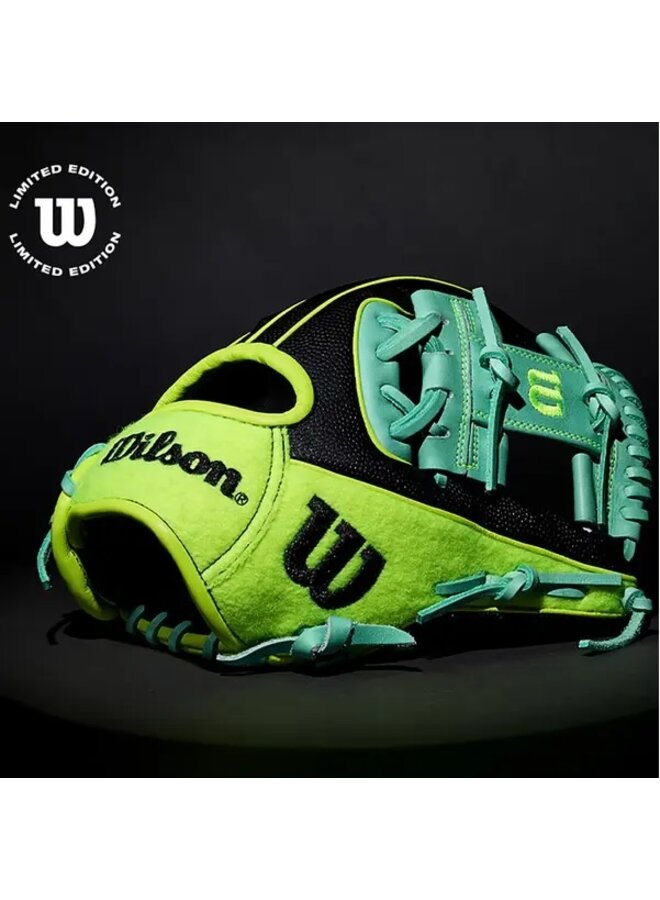 2025 Wilson Tennis Ball LE A2000 1786SS 11.5” Infield Baseball Glove Black - Tennis