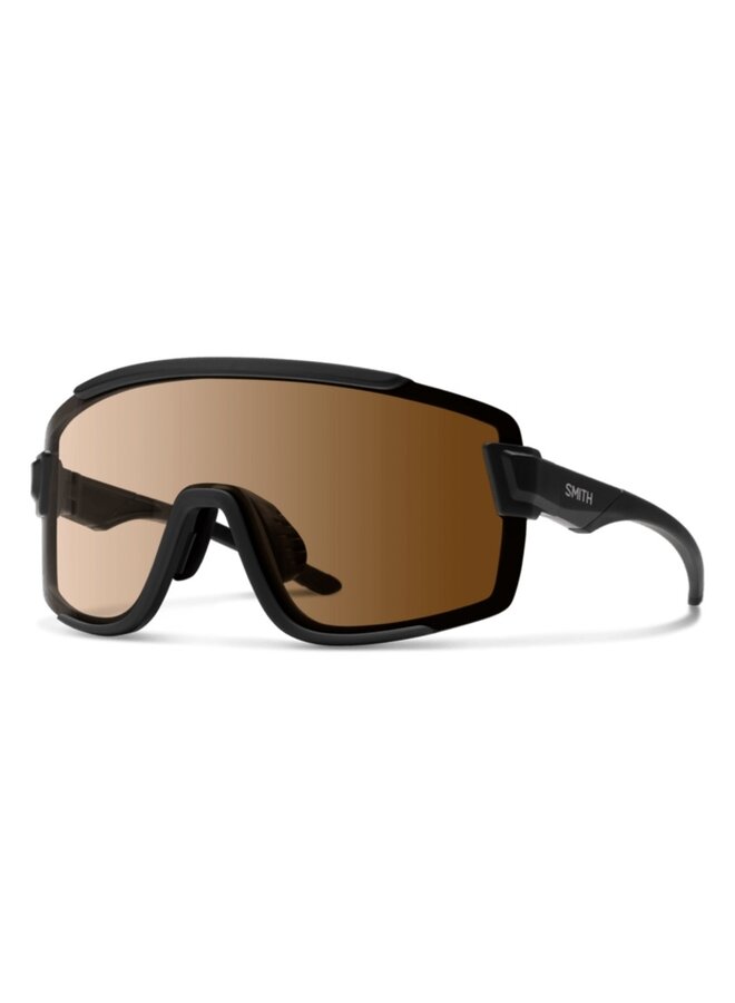 Smith Glasses Wildcat Matte Black ChromaPop Photochromic Brown