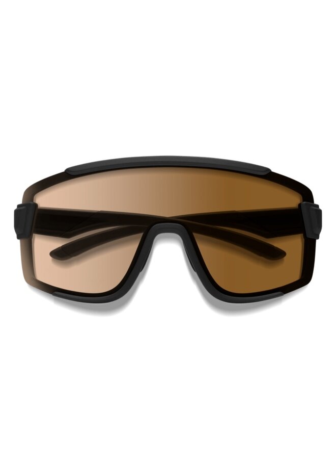 Smith Glasses Wildcat Matte Black ChromaPop Photochromic Brown
