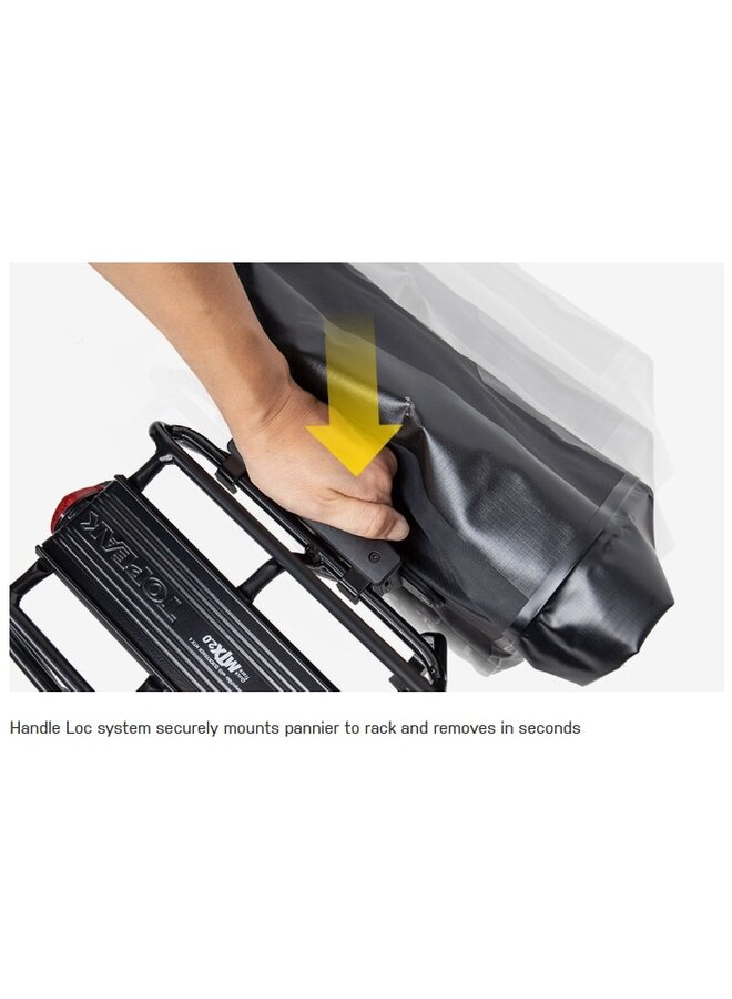 TOPEAK PANNIER DRYBAG 15L SINGLE BLK