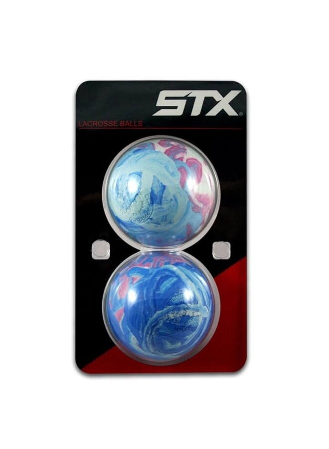 STX 2 PACK MARBLE LACROSSE BALLS