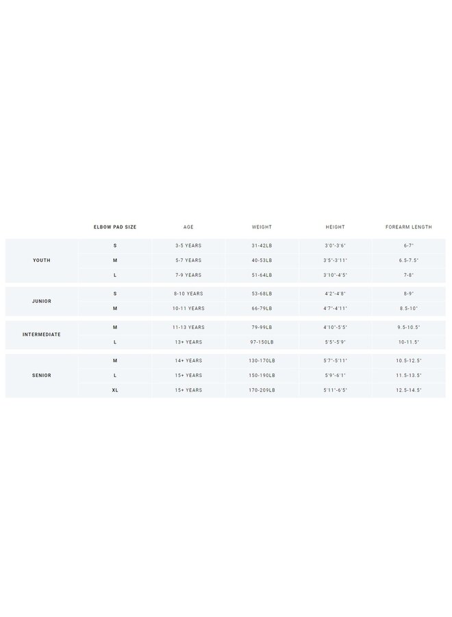 2025 BAUER EP MACH YTH ELBOW PADS
