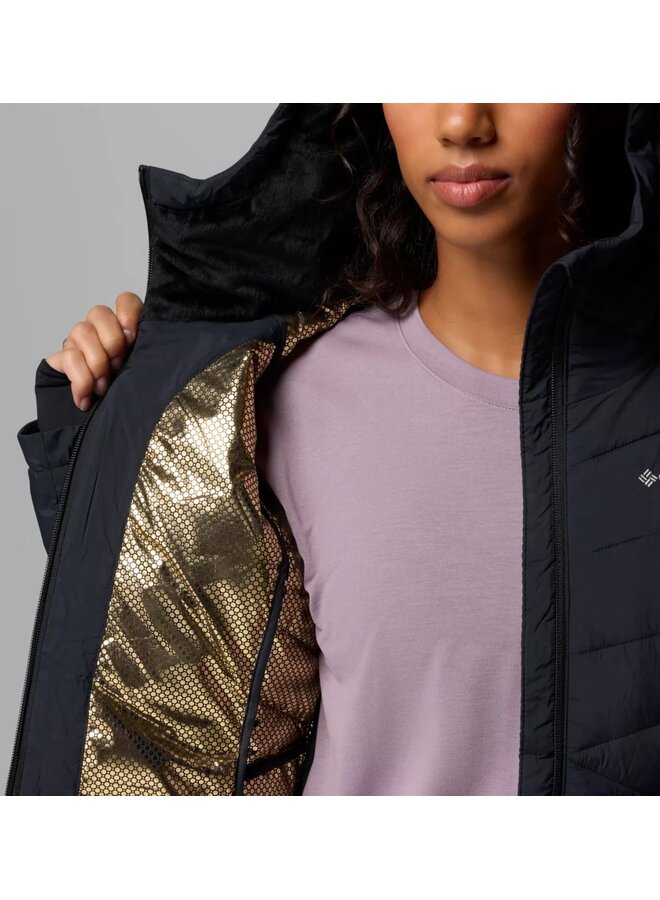 COLUMBIA WOMENS JOY PEAK II HOODED JACKET