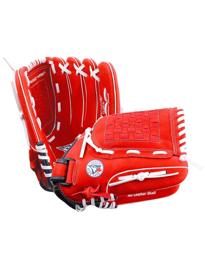 RAWLINGS SURE CATCH SERIES 12" BLUE JAYS - RED