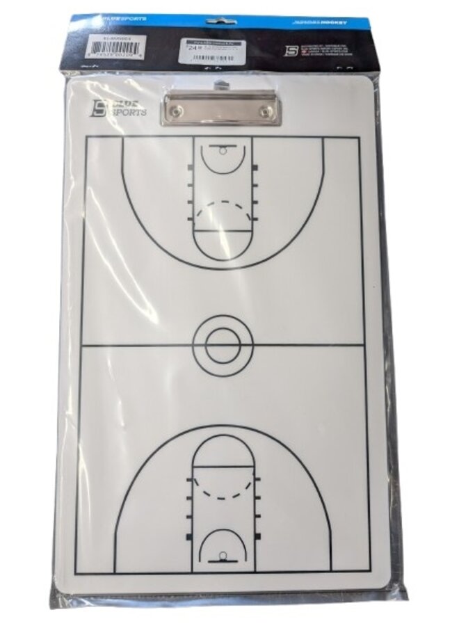 BLUE SPORTS BASKETBALL COACHING BOARD 10" X 16"