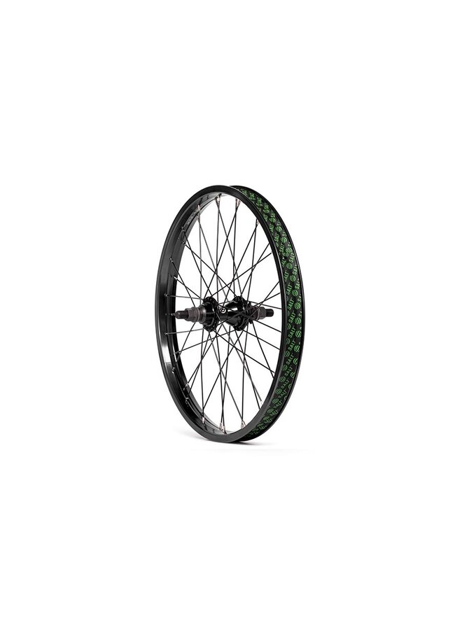 Salt, Everest Cassette, Wheel, Rear, 20'' / 406, Holes: 36, 14mm, 110mm, Rim, BMX Cassette, Black