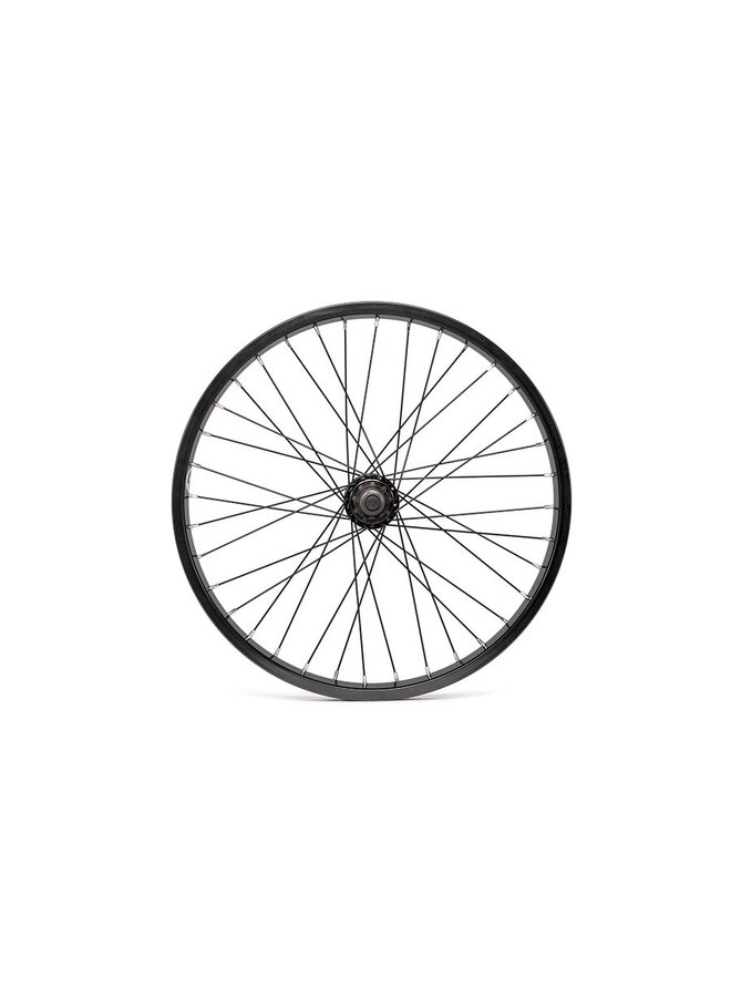 Salt, Everest Cassette, Wheel, Rear, 20'' / 406, Holes: 36, 14mm, 110mm, Rim, BMX Cassette, Black
