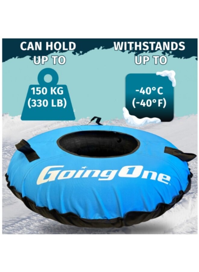 GOING ONE SLIDING SNOW TUBE 100CM BLUE