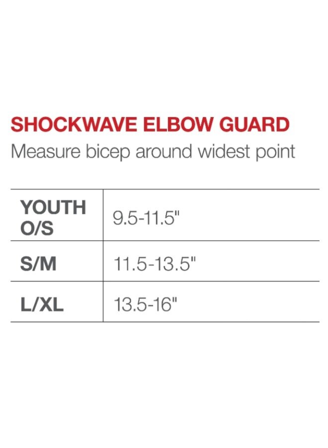 G-FORM SHOCKWAVE SOFTBALL  ELBOW GUARD