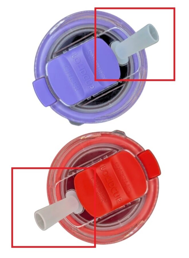 THE LOUDCUP SILICONE STRAW