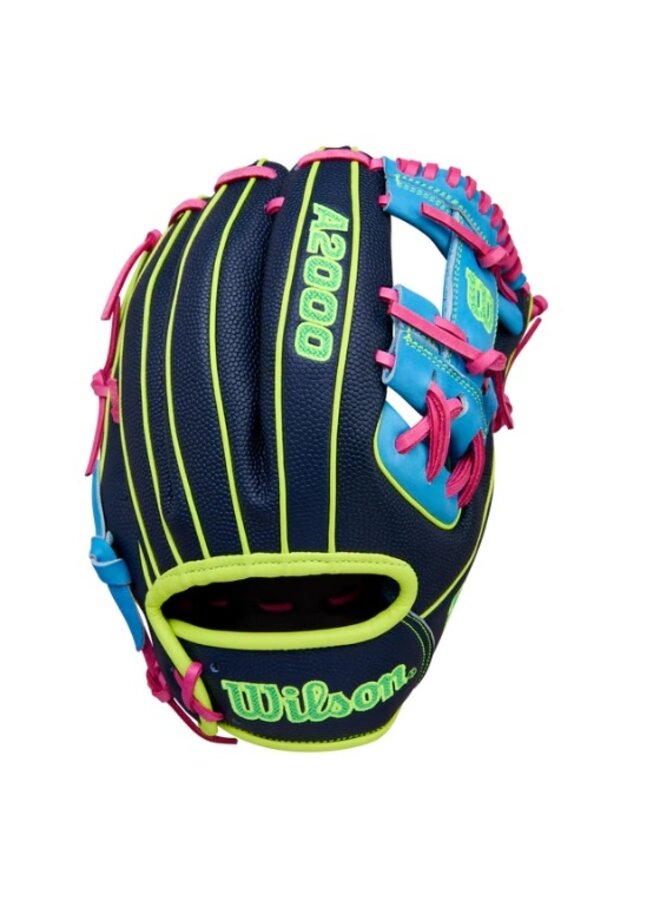 WILSON WINTER A2000 1786SS 11.5" BLUE / SKY BLUE OP BASEBALL GLOVE