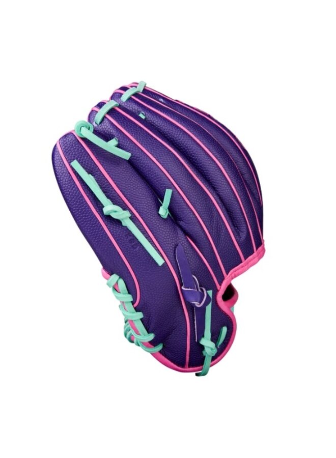 WILSON WINTER A2000 DP15SS 11.5" PURPLE / SEAFOAM BASEBALL GLOVE