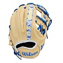 WILSON WINTER A2000 BOBBY WITT JR 11.75" BLONDE / ROYAL / WHITE BASEBALL GLOVE