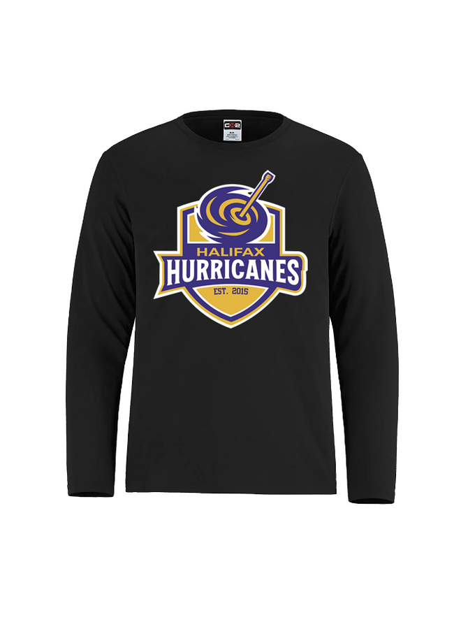 Halifax Hurricanes Poylester Long Sleeve - Shore s5937y - YTH