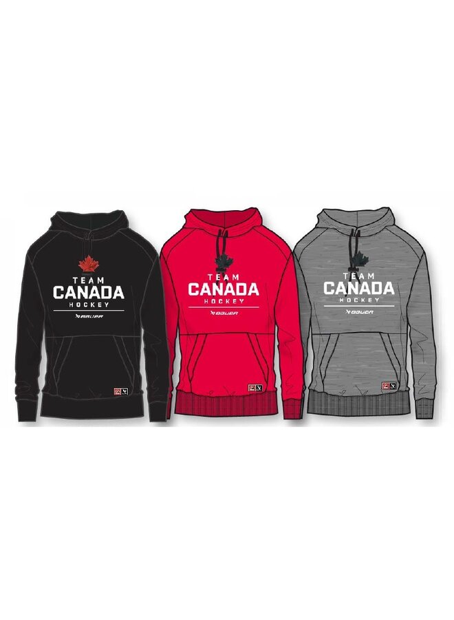 BAUER HOCKEY CANADA OLYMPIC STACKED HOODIE