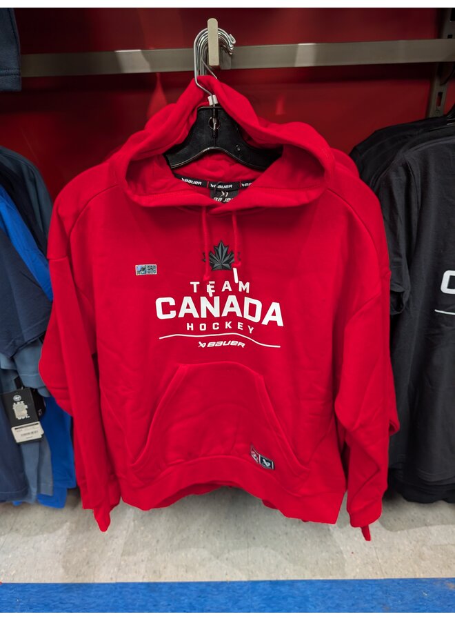 BAUER HOCKEY CANADA OLYMPIC STACKED HOODIE WOMEN