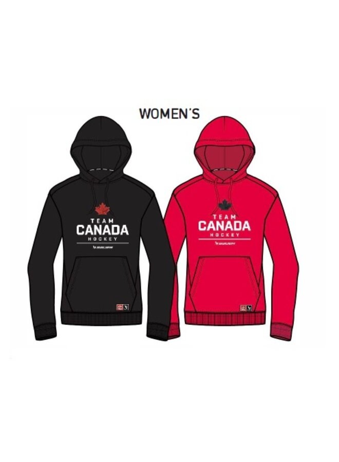BAUER HOCKEY CANADA OLYMPIC STACKED HOODIE WOMEN