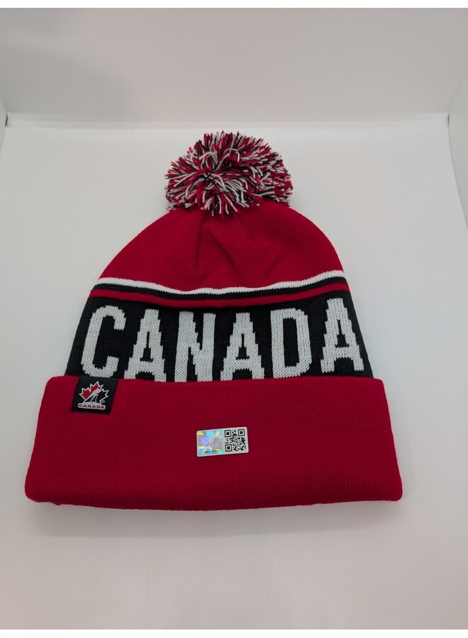 BAUER HOCKEY CANADA OLYMPIC POM TOQUE