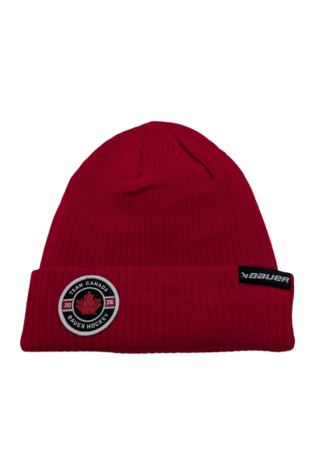 BAUER HOCKEY CANADA OLYMPIC RIBBED TOQUE