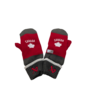 BAUER HOCKEY CANADA OLYMPIC MITTENS GREY/RED OSFM
