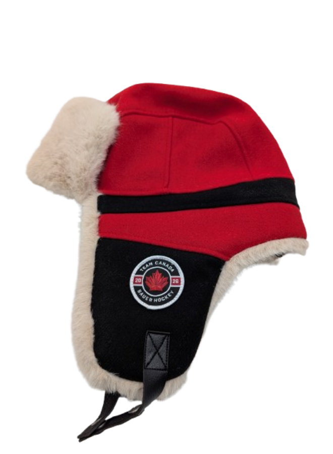 BAUER HOCKEY CANADA OLYMPIC TRAP HAT RED