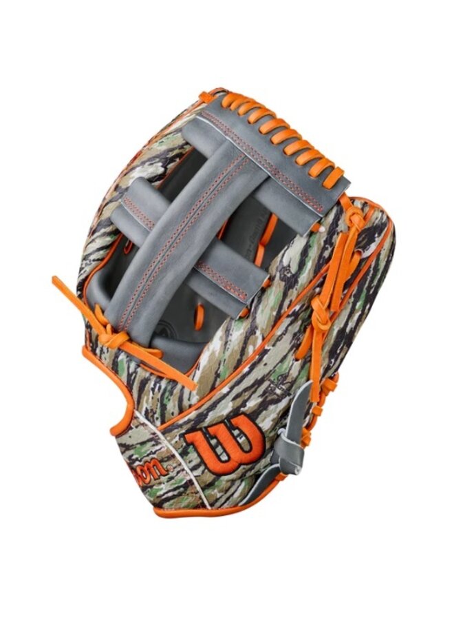 WILSON WINTER A2000 G HENDERSON GM 11.75" COALGREY / REALTREE BASEBALL GLOVE