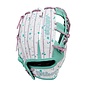WILSON WINTER A2000 FP75SS 11.75" SEAFOAM & LAVENDER SPLATTER FASTPITCH GLOVE